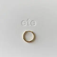 2026年最新】ete k18yg フープ ピアスの人気アイテム - メルカリ