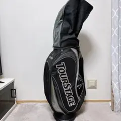 ⭐️美品⭐️TOURSTAGE ツアーステージ ゴルフバッグ キャディバッグのサムネイル