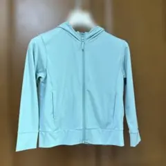◾️UNIQLO エアリズム　ライトブルー フード付きパーカー◾️120