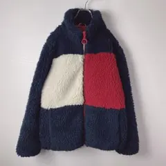 あ*こ様 トミーヒルフィガー　厚手　ボアジャケット　メンズ　古着　アウター