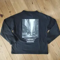 MPS ライトオン長袖カットソー黒サイズ130