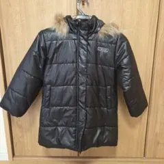 HEAD 黒 中綿コート ファー付き