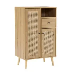 古家具ビンテージ品◾️籐ラタン素材 引き出し付きチェスト/ 収納棚 オールドラタン room-cr_az69911br