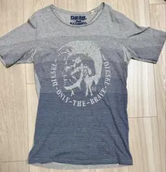 DIESEL モヒカンロゴ ボーダーTシャツのサムネイル