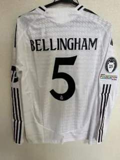 【新品】ベリンガム ユニフォーム レアル・マドリード 長袖 新品タグ付き