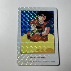 当時物　ドラゴンボールZヒーローコレクション No.1 孫悟空 孫悟飯 アマダ 当時物 ドラゴンボールZヒーローコレクション No.1 孫悟空 孫悟飯
