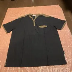 SIMPLE LIFE ストライプポロシャツ 3L
