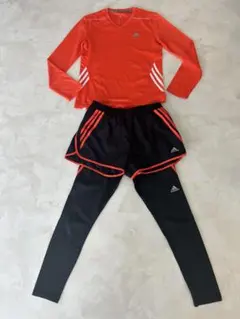 adidas トレーニングウェアセット！！