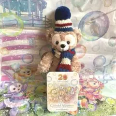 【おまけ付き！】ダッフィー＆フレンズ 20周年　復刻版ぬいぐるみバッジ