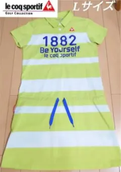 【美品】Lサイズ　ルコック ゴルフ　ワンピース