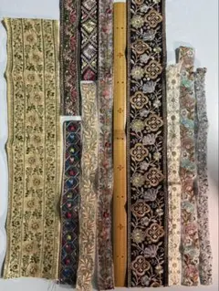 インド刺繍リボン✳︎大特価価格✳︎ハギレパック［42D］