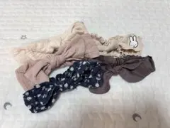 ベビー用　リボンヘアバンド5個セット