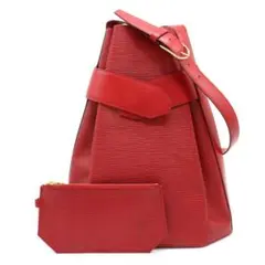 【良品】ルイ・ヴィトン エ サックデポール ショルダーバッグ カスティアンレッド サック・デポール 【質Shop天満屋】【必見】ルイ・ヴィトン エピ