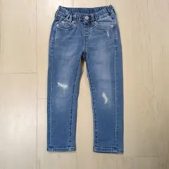 ユニクロ　キッズストレッチデニムパンツ　 100cm