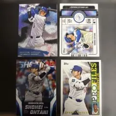 Topps Japan 大谷翔平 トレーディングカード 4枚セット - メルカリ