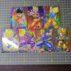 ドラゴンボールカード 7枚セット ホログラム ドラゴンボールZ カードダス 7枚セット キラ イラストカード - メルカリ