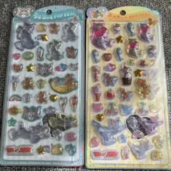新品トムとジェリー うるちゅるポップシール 2枚セット♡