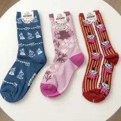MOOMIN ムーミン　リトルミイソックス 3足セット　レディースソックス