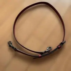 COACH コーチ レザーショルダーストラップ ベルトのみ