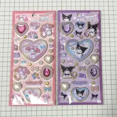 キラキラジュエリーシール　マイメロディ　クロミ