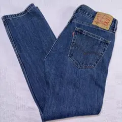 リーバイス505ストレートブルーデニムW32L32ウエスト83cm