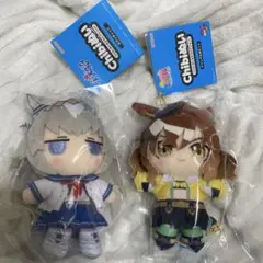 ウマ娘 Chibiぬいおすわりマスコット ぬいぐるみ キーホルダー 11種