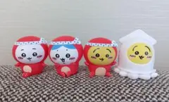 【新品】ソフビフィギュア2 ちいかわ たこぎといかぎ　4点セット