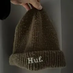 Huf ブラウン ビーニー