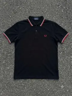 FRED PERRY フレッドペリー ポロシャツ 黒 Lのサムネイル