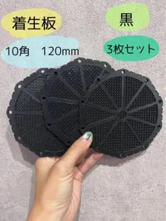ビカクシダ　着生板　10角　幅120mm3枚セットのサムネイル