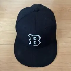 Bロゴ キャップ ブラック　ナノユニバース