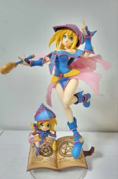 遊☆戯☆王　ブラックマジシャンガール with ちびブラマジガール 　フィギュア