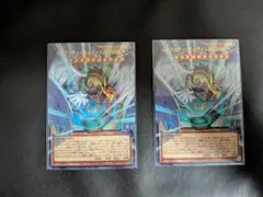 遊戯王　ハネクリボーサバディエルLv10　２枚セット　オーバーフレームレア