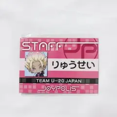 ブルーロック 士道龍聖　東京ジョイポリス 名札風カード