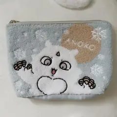 エニマイくじちいかわ ゆきだるまになっちゃった！ D賞 あのこポーチのサムネイル