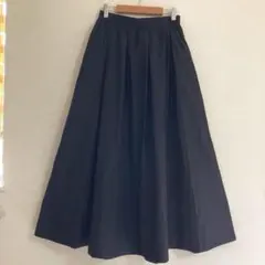 美品！ラウンジドレス★Lounge dress 黒のフレアスカートのサムネイル