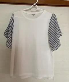 グローバルワーク ブラウス 半袖 レディース ストライプ