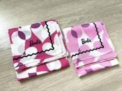 Barbie ハンカチ 2枚セット ピンク系のサムネイル