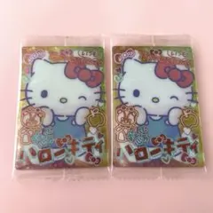 ハローキティ 2枚セット サンリオキャラクターズ カードソフトクッキー 新品のサムネイル
