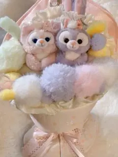 即発可】リーナベル花束ブーケぬいぐるみ - メルカリ