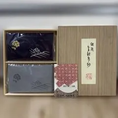 希少‼️Kimonono 特典非売品　正絹帯生地　敷物 2個セット 薔薇柄　黒赤 希少‼️Kimonono 特典非売品 正絹帯生地 敷物 2個セット 薔薇柄 黒赤