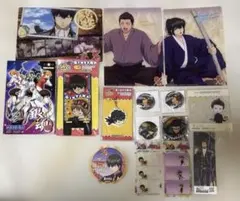 み*ず様 銀魂 クリアプレート、メモ帳、缶バッジ、ラバスト … 土方、近藤、沖田