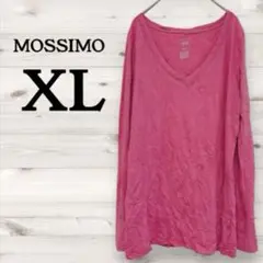 美品✨MOSSIMO 【XL】 ピンク 長袖 Tシャツ　鮮やか　レディースのサムネイル