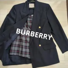 Burberrys ネイビー ダブルブレストジャケット キュロットスカートスーッのサムネイル