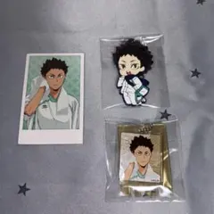 ハイキュー‼︎ 岩泉一 ポラショット キーホルダー ラバーチャーム