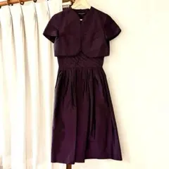 【UNITED ARROWS】フォーマルドレス パープル 36サイズ アローズ