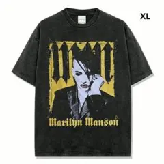 MARILYN MANSON マリリン マンソン Tシャツ ヴィンテージ加工 - メルカリ