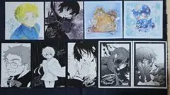 ヴァニタスの手記　特典　イラストカード　ポストカード　ミニ色紙