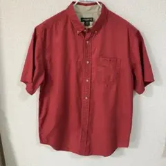 Eddie Bauer 半袖シャツ レッド Lサイズのサムネイル