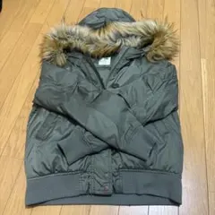 ダウンジャケット ファー付き